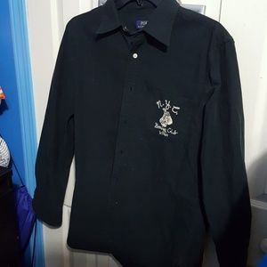 Ralph Lauren Polo NYC Boxing Club Shirt Botton-up
